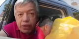 César Acuña: Arrojan bolsa de basura en la cara de su hermano, Oscar Acuña, en Trujillo [VIDEO]