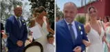 Tilsa Lozano y Jackson Mora EMOCIONADOS tras casarse: Mira sus LOOKS en su matrimonio [VIDEO]