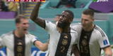 Antonio Rüdiger marcó gol de cabeza para Alemania, pero árbitro lo invalida