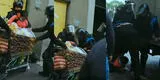 Cercado de Lima: serenos empuja, lanzan al suelo y golpean a madre de familia que estaba vendiendo [VIDEO]