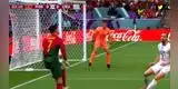 Cristiano Ronaldo y el pase de lujo que dio a su compañero ante Uruguay