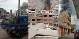 Comas: Reportan incendio en una vivienda cerca al mercado de la tercera zona de Collique [VIDEO]