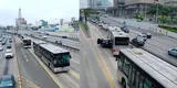 Metropolitano: auto ingresa a carril exclusivo y genera que bus se descarrile