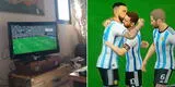 Joven revela que su madre vio el México vs. Argentina en videojuego y es viral: "No sabía" [FOTO]