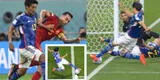 ¿Fue válido el gol? Polémica imagen del 2-1 de Japón ante España desata gran controversia en Qatar 2022