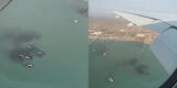 “¿Otro derrame?”: Captan manchas negras en mar del Callao y pobladores se preocupan [VIDEO]