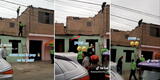 Policías peruanos  trepan por techos de calamina para atrapar a ladrón, pero sucede lo impensado [VIDEO]