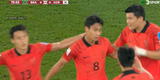 Corea del Sur marca su primer gol ante Brasil y busca no recibir más anotaciones