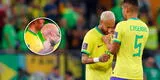 Casemiro le aplica sustancia en la nariz a Neymar y las redes explotan: ¿Qué fue lo que le puso?