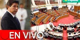 Últimas noticias de Pedro Castillo EN VIVO: ¿a qué hora el Congreso debate la moción de vacancia presidencial?