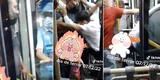 Trabajador de ATU se quita chaleco y se agarra a golpes con pasajero de Metropolitano por impensada razón [VIDEO]