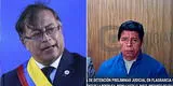 Gustavo Petro ratifica que Pedro Castillo fue "arrinconado" desde el primer día de su Gobierno [VIDEO]