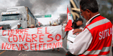 “Deberán postergar sus viajes”: Sutran se pronuncia ante bloqueos en la carretera Panamericana Sur, en Ica [FOTO]