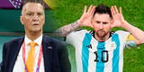 Lionel Messi, el gesto y las polémicas declaraciones contra Louis van Gaal: “Vende que juega al fútbol y tira pelotazos”