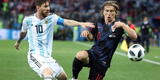 "Será difícil frenar a Messi pero estamos preparados", arengó  el volante Croata , Luka Modric