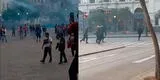 "Cierre del Congreso": Policía gasea a manifestantes en la Plaza San Martín [VIDEO]