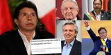 ¿Aún consideran a Castillo como presidente? México, Colombia, Argentina y Bolivia lanzan POLÉMICO comunicado