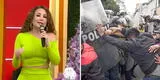 Janet Barboza se solidariza con peruanos EN VIVO tras protestas: "Es un caos, convulsiona el país" [VIDEO]