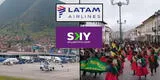 Latam y Sky Airlines mantienen canceladas sus operaciones del aeropuerto de Cusco tras marchas [VIDEO]