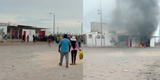 Paro en Arequipa: manifestantes toman la planta de la empresa Laive y la saquean
