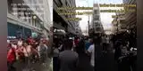 “¡Lima no se toma!”: Comerciantes, a poco de Navidad, corretean a protestantes en Mesa Redonda y es viral [VIDEO]