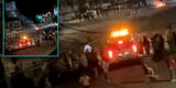 “Le meten piedras”: Vándalos rodearon ambulancia que llevaba a embarazada al hospital durante protesta en Virú [VIDEO]