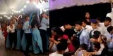 San Martín: Escolares caen en un forado cuando bailaban en su fiesta de promoción [VIDEO]