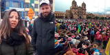 “No dormimos hace 3 días”: turistas llegaron a Machu Picchu para su luna de miel, pero se toparon con protestas [VIDEO]