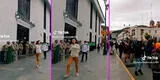 Turista se emociona con protesta en Cusco y se pone a bailar frente a manifestantes [VIDEO]