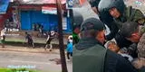 Protestas en Junín: Así fue el brutal ataque con piedras cometido contra policías de Pichanaqui