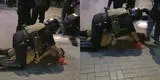 Cercado de Lima: policía patea en la cabeza a manifestante que ya estaba retenido en el piso [VIDEO]