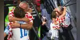 El emotivo saludo que tuvo Luka a Modric con su padre al ganar la medalla de bronce del mundial