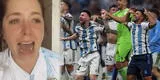 Yiddá Eslava celebra ver a Argentina campeón del mundo: "Se lo merecen, me han hecho llorar" [VIDEO]