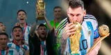 Messi levanta por primera vez la Copa del Mundo tras 4 intentos fallidos: se retira de los Mundiales [VIDEO]