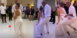 Pedro Gallese y su esposa Claudia renovaron votos matrimoniales y bailan hasta el suelo[VIDEO]