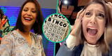 Karla contenta por participar con amigas en un bingo, pero se pierde en el juego: "No entiendo, muchos números" [VIDEO]