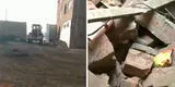 Huachipa: pequeño salía de su baño y muere aplastado por su pared tras ser tumbada por retroexcavadora [VIDEO]