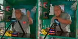 "Tu pregunta está de más": reportero es choteado EN VIVO por comerciante tras preguntarle por alza de pasajes [VIDEO]