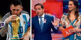Óscar del Portal vaciló EN VIVO a Valeria Piazza y la comparó con Messi: "Más likes que sus posteos" [VIDEO]