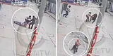 Jaen: esposos se aferran a mochila con dinero que sacaron de banco y se enfrentan a delincuente armado [VIDEO]