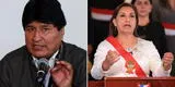 Evo Morales asegura que Dina Boluarte sigue los pasos del último "gobierno de facto" de Bolivia [FOTO]