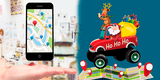 Sigue a Papa Noel en Google Maps EN VIVO desde tu celular