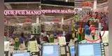 Va a supermercado a comprar panetón, pero cola para pagar es larga y hace lo impensado: “Uno tiene hambre”