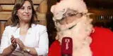 Navidad 2022: Papá Noel pide desde Mesa Redonda la renuncia de Dina Boluarte