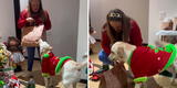 Perrito recibe regalo de Navidad y su reacción conmueve en TikTok