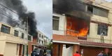 Pueblo Libre: vecinos colocan escalera en casa de ancianos y se salvan de morir quemados en incendio
