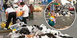 La Victoria amanece "asquerosa" por acumulación de basura en las calles tras celebrarse Navidad