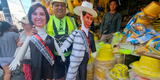"Quieren reventarlos": Piñatas de Dina Boluarte y Pedro Castillo son el furor en el Mercado Central