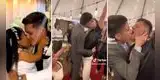 Celebran su matrimonio por todo lo grande, pero invitado besa a novio y deja a todos en shock: “Mi Dios”