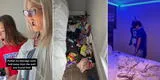 Mamá entra al cuarto de su hijo, pero quedó en 'shock' al ver lo que había detrás de su cama y es viral